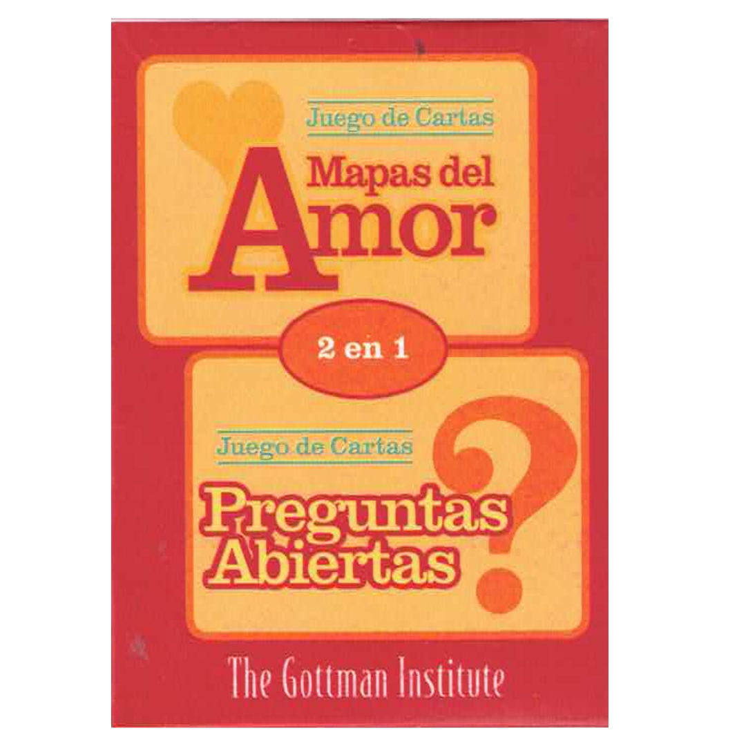 Juego Cartas Mapas del Amor y Preguntas Abiertas