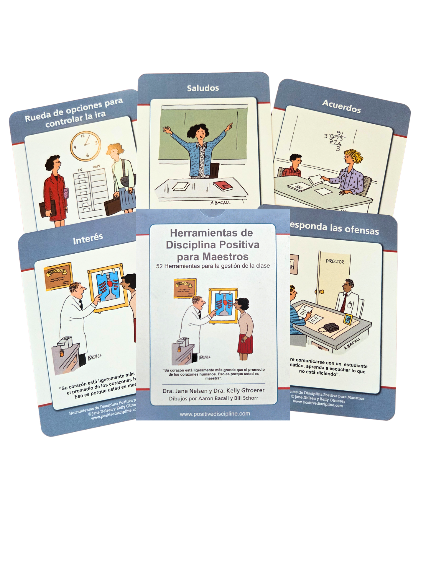 Tarjetas “Herramientas de Disciplina Positiva para maestros”