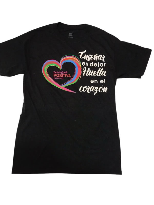 Camisa Enseñar es Dejar Huellas en el Corazón