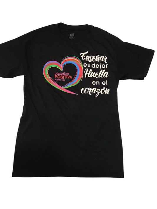 Camisa Enseñar es Dejar Huellas en el Corazón